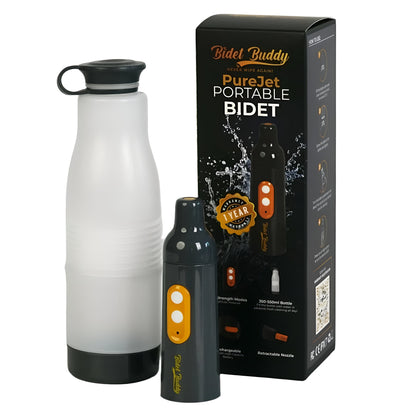 PureJet Rechargeable Portable Bidet - Bidet Buddy™ - Portable Electric Bidet